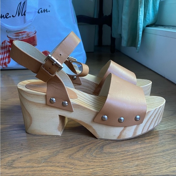 NWOT Intentionally Blank Tula Clog Platform Sandals - 9 - Picture 4 of 7